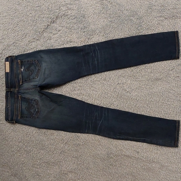 AG Adriano Goldschmied jeans "the legging ankle" super skinny stretch denim 24 - Picture 6 of 8